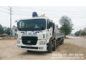 Cho thuê xe cẩu Cụm CN Xã Phú Thạnh - Vĩnh Thanh